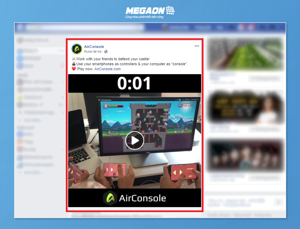 Hình thức quảng cáo video trên facebook