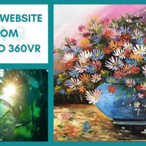 Thiết kế website Showroom Tranh Ảo 360VR