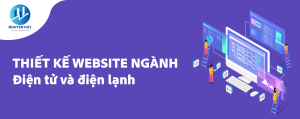 thiết kế website điện tử và điện lạnh